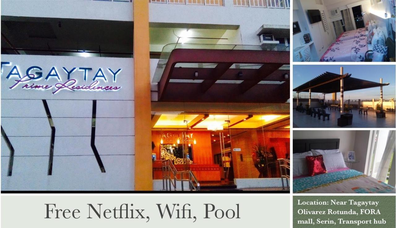 Mary'S Crib Cityland Prime Tagaytay With Free Wifi & Swimming 大雅台 外观 照片